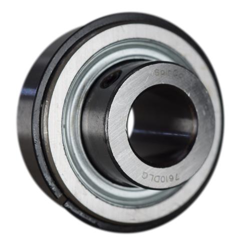5/8" Ball Bearing With Set Screws and Snap Ring 7610DLG, S8702-88, WE510, 4768K5