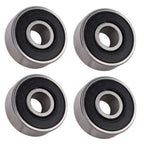(4 Each) R4A-2RS Sealed Radial Ball Bearing 1/4 ID X 3/4 OD X 9/32 Wide SpinCo