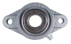 1" Two Bolt Flange Bearing W/ Lock Collar HCFT205-16 RCJT-1 VF2E-216 F2B-SXR-100