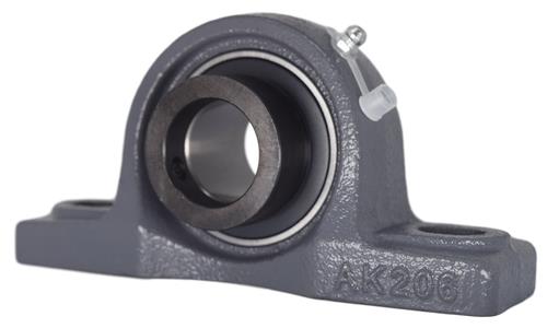 1-3/16" Pillow Block Bearing W/ Lock Collar RAK-1-3/16, VPLE 219, HCAK206-19