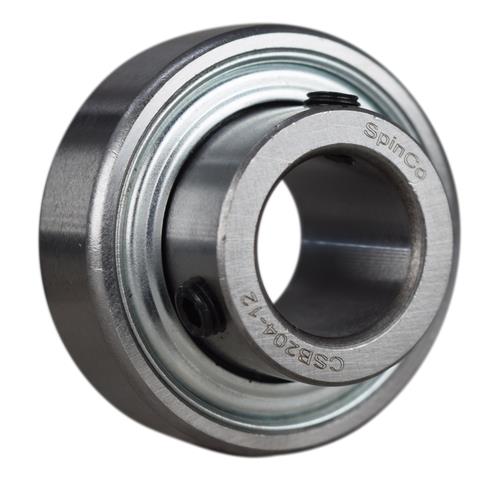 3/4" Insert Ball Bearing With Set Screws CSB204-12, FHSR204-12, YA012RR SLS-112