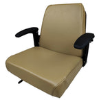 Brown Zero Turn Lawn Mower Seat Armrests Slides SCAG Ariens