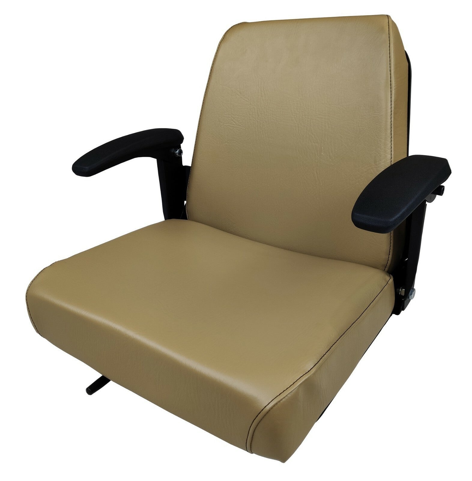 Brown Zero Turn Lawn Mower Seat Armrests Slides SCAG Ariens