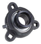1-1/4" Three Bolt Flange Bearing W/ Lock Collar SATRD206-20G, FHSF3X206-20G