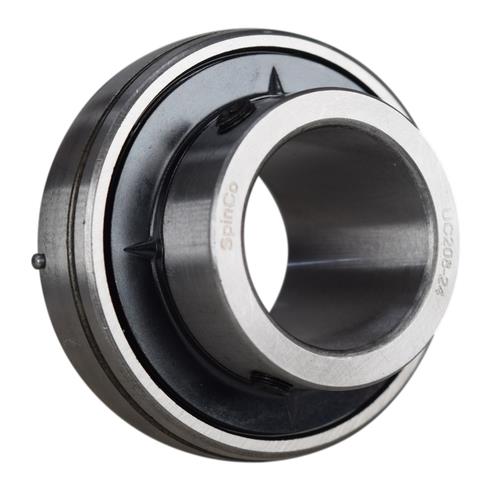 1-1/2" Insert Ball Bearing With Set Screws UC208-24 INS-SC-108 GY1108KRRB VS-224