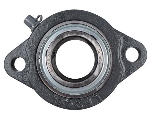 1-1/4" Light Duty Two Bolt Flange Bearing BLF206-20G, SBLF206-20G, FHSLF206-20G