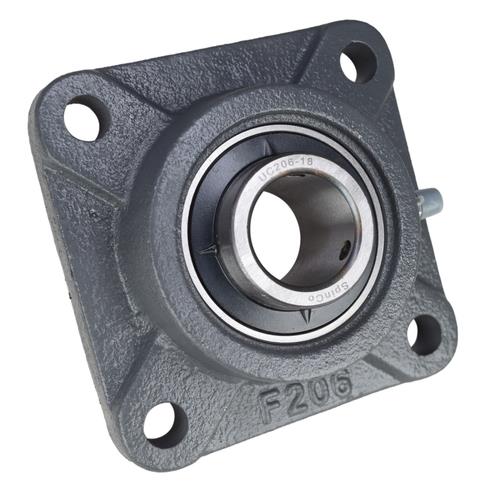 1-1/8" Four Bolt Flange Bearing UCF206-18, F4B-SC-102, VF4S-218, SF-1-1/8 SpinCo