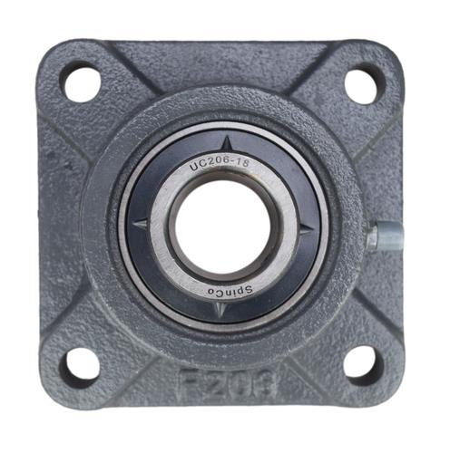 1-1/8" Four Bolt Flange Bearing UCF206-18, F4B-SC-102, VF4S-218, SF-1-1/8 SpinCo