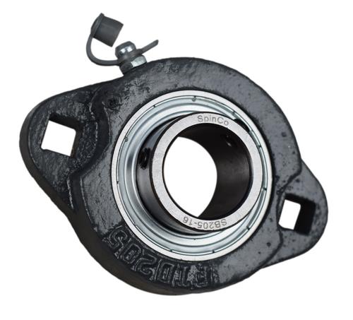 1" Ductile Iron Two Bolt Flange Bearing SBFTD205-16G VF2S-100M LFT-SC-100 LFT-16