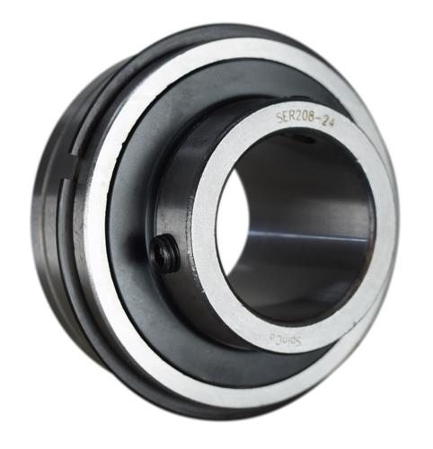 1-1/2" Insert Ball Bearing With Snap Ring SER208-24, ER-24, VER-224 SpinCo