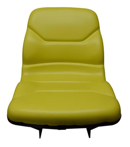 John Deere Tractor Seat Yellow W/ Flip Hinge 650 750 850 900HC 950 1050 CH16115