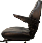 Zero Turn Turf Lawn Mower Seat w/ Armrests John Deere Hustler Ect.