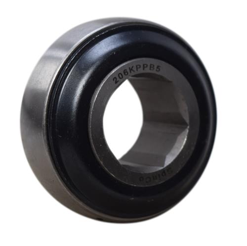 1" Hex Cotton Stripper Bearing 206KPPB5, HPS100TPD, JD8673, 212328C91 SpinCo