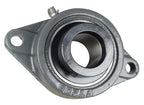 1-1/2 Two Bolt Flange Bearing W/ Lock Collar HCFT208-24 VF2E-224 RCJT-1-1/2