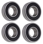 (4 Each) 6202-2RS-5/8 6202LLU10 202PP10 Sealed Radial Ball Bearing 0.625"X35X11
