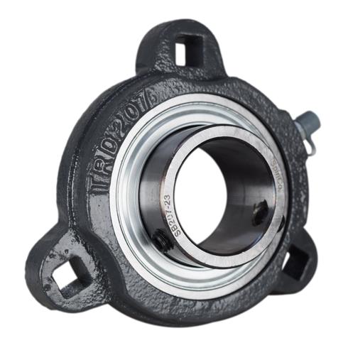 1-7/16" Three Bolt Flange Bearing SBTRD207-23G, FHSF3X207-23G, VF3S-123 SpinCo
