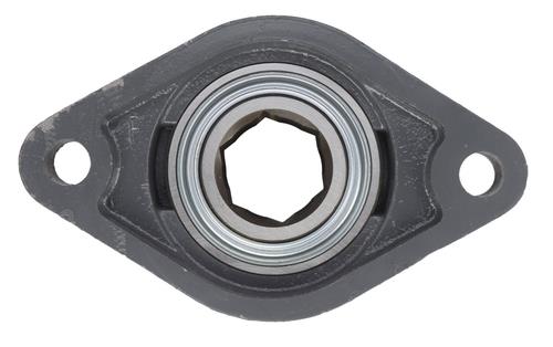 1-1/4" Hex Two Bolt Ductile Flange Bearing for Progressive Turf 213025 SpinCo