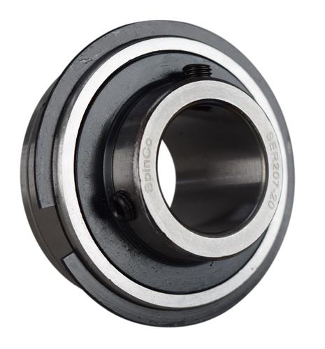 1-1/4" Insert Bearing With Snap Ring SER207-20, ER-20, VER-220 SpinCo