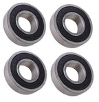 (4 Each) R8-2RS Sealed Radial Ball Bearing 1/2 ID X 1-1/8 OD X 5/16 Wide SpinCo