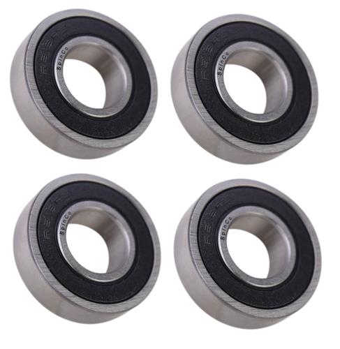 (4 Each) R8-2RS Sealed Radial Ball Bearing 1/2 ID X 1-1/8 OD X 5/16 Wide SpinCo