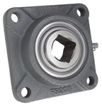 1-1/8" Square Flange Bearing for Brillion Packer Pulverizer 2J-417 SpinCo