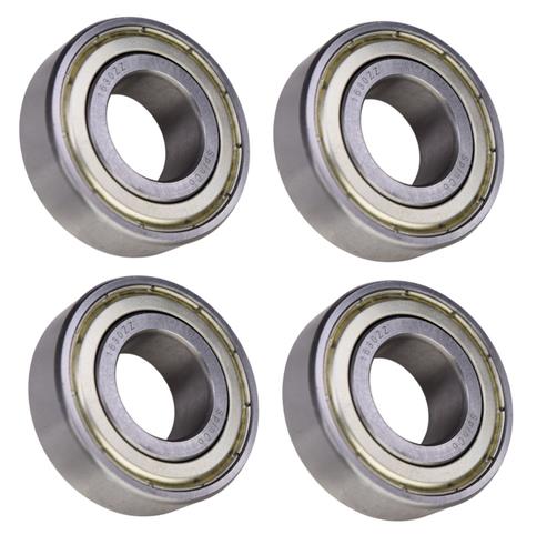 (4 Each) 1630-ZZ Shielded Radial Ball Bearing 3/4 ID X 1-5/8 OD X 1/2 Wide