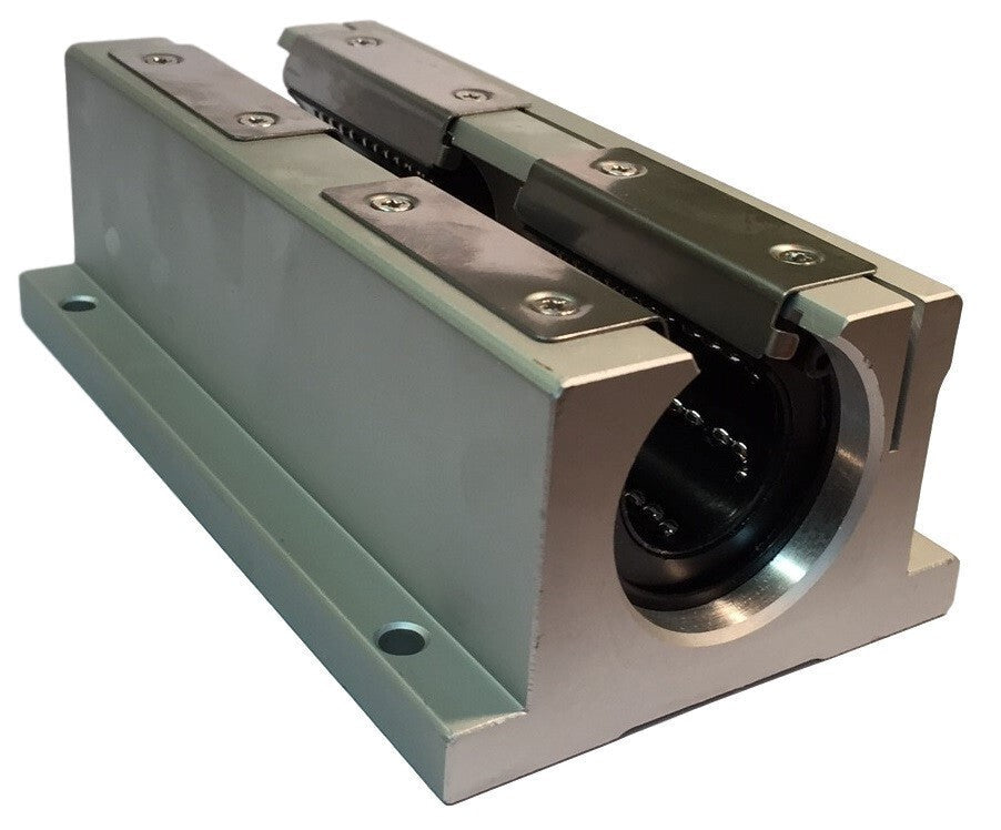 1" Open Style Double Wide Linear Ball Bearing Unit SSWD16LUU TWD16WUU SpinCo