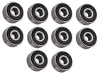 (10 Each) R2-2RS Sealed Radial Ball Bearing 1/8 ID X 3/8 OD X 5/32 Wide SpinCo