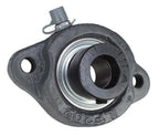5/8" Light Duty Two Bolt Flange Bearing W/ Lock Collar ALF202-10G, FHLF202-10G