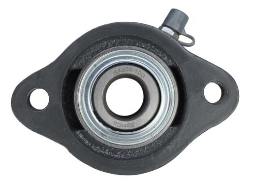 5/8" Light Duty Two Bolt Flange Bearing W/ Lock Collar ALF202-10G, FHLF202-10G