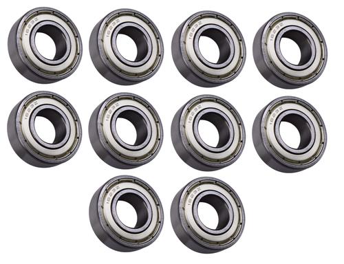 (10 Each) 1623-ZZ Shielded Radial Ball Bearing 5/8 ID X 1-3/8 OD X 7/16 Wide