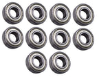(10 Each) 1623-ZZ Shielded Radial Ball Bearing 5/8 ID X 1-3/8 OD X 7/16 Wide