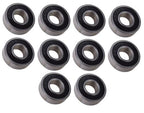 (10 Each) R6-2RS Sealed Radial Ball Bearing 3/8 ID X 7/8 OD X 9/32 Wide SpinCo