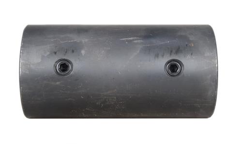 1-7/16" Solid Shaft Coupler w/ Keyway and Set Screws