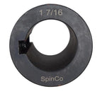 1-7/16" Solid Shaft Coupler w/ Keyway and Set Screws