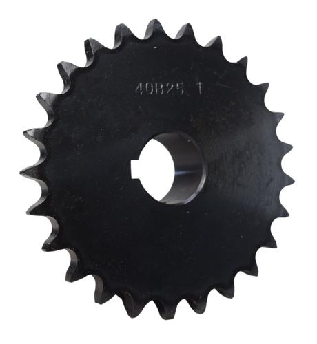 40 Roller Chain Sprocket 25 Teeth 1" Bore 40B25-1 40BS25H-1