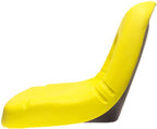 High Back John Deere Lawn Mower Garden Tractor Seat Yellow