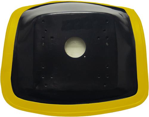 High Back John Deere Lawn Mower Garden Tractor Seat Yellow
