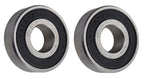 (2 Each) 6203-2RS-16MM Sealed Radial Ball Bearing 16X40X12 SpinCo
