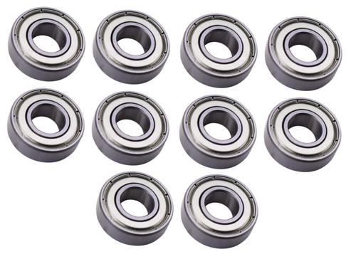 (10 Each) 1604-ZZ Shielded Radial Ball Bearing 3/8 ID X 7/8 OD X 9/32 Wide