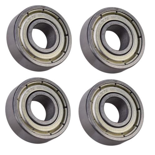 (4 Each) R4-ZZ Shielded Radial Ball Bearing 1/4 ID X 5/8 OD X 0.196" Wide SpinCo