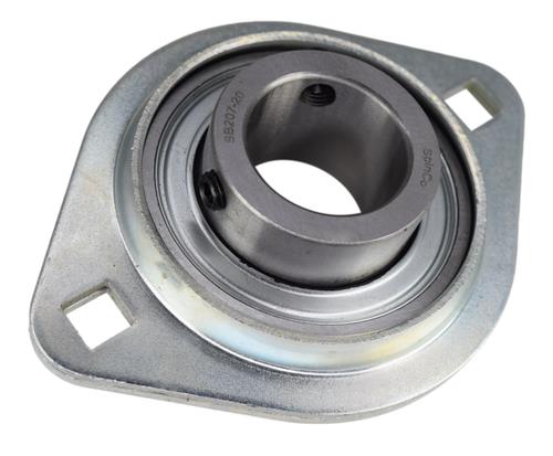 1-1/4" Pressed Steel Two Bolt Flange Bearing SBSFL207-20, SBPFL207-20