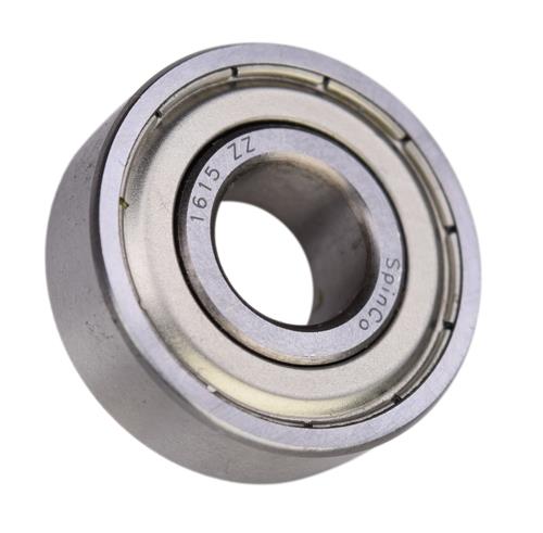 (10 Each) 1615-ZZ Shielded Radial Ball Bearing 7/16 ID X 1-1/8 OD X 3/8 Wide