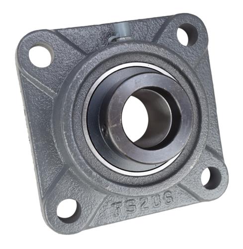 1-1/8" Four Bolt Flange Bearing W/ Lock Collar HCFS206-18, VF4E-218, RCJ-1-1/8