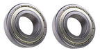 (2 Each) 6206-ZZ, 6206-2Z, 206SS Shielded Radial Ball Bearing 30X62X16 SpinCo