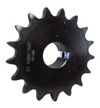 50 Roller Chain Sprocket 17 Teeth 1" Bore 50B17-1 50BS17H-1