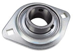 1-3/8" Pressed Steel Two Bolt Flange Bearing SBSFL207-22, SBPFL207-22