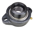1-7/16" Ductile Two Bolt Flange Bearing W/ Lock Collar SAFTD207-23G GVFTD-1-7/16