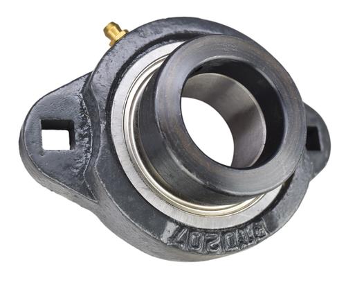 1-7/16" Ductile Two Bolt Flange Bearing W/ Lock Collar SAFTD207-23G GVFTD-1-7/16