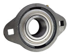 1-7/16" Ductile Two Bolt Flange Bearing W/ Lock Collar SAFTD207-23G GVFTD-1-7/16